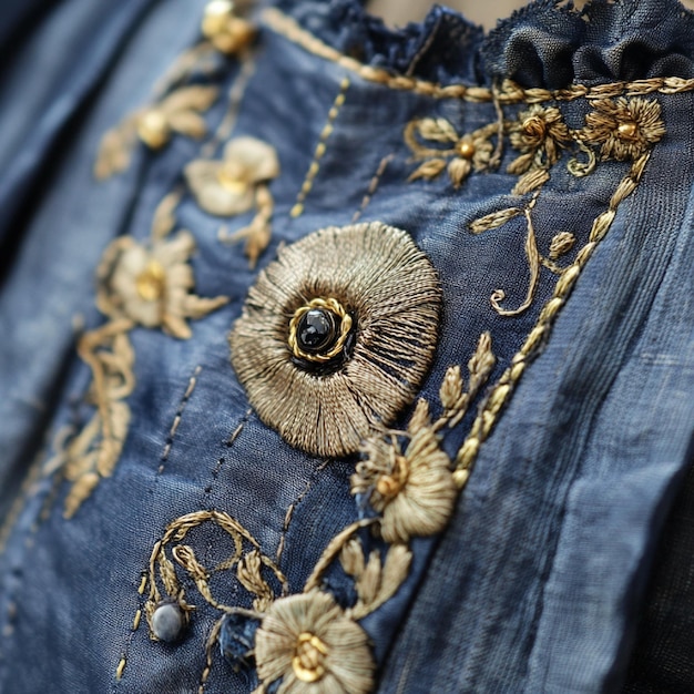 detal haftu na bluzce