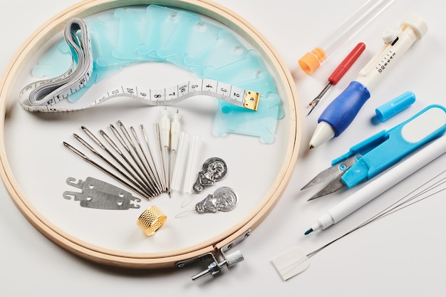 zestaw nici i tamborka